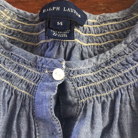 Ralph Lauren Button Up Blouse - Picture 2 of 3